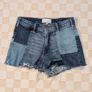 Dear John patchwork denim shorts womens 27